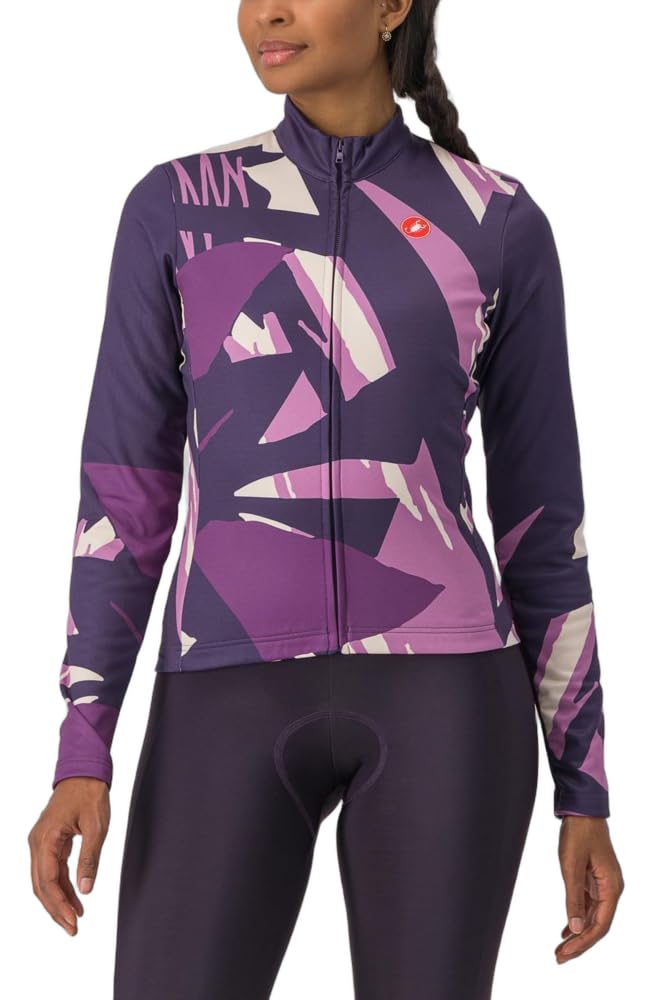 CASTELLI 4523547-502 TROPICALE LS Jersey T-Shirt Unisex Night Shade Size M