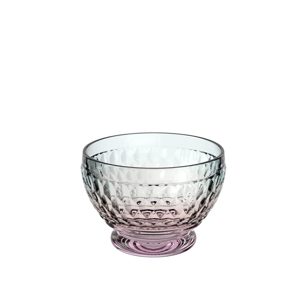 Villeroy & Boch – Boston Pearl Dessert Bowl, Multicoloured Shimmering, Dishwasher-Safe, Bowl for Desserts & Snacks, Glass Bowl, Coloured Glass, Crystal Glass
