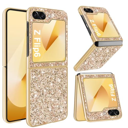 Coque Samsung Galaxy Z Flip 6 5G silicone antichoc protection mate 6,7 pouces doré
