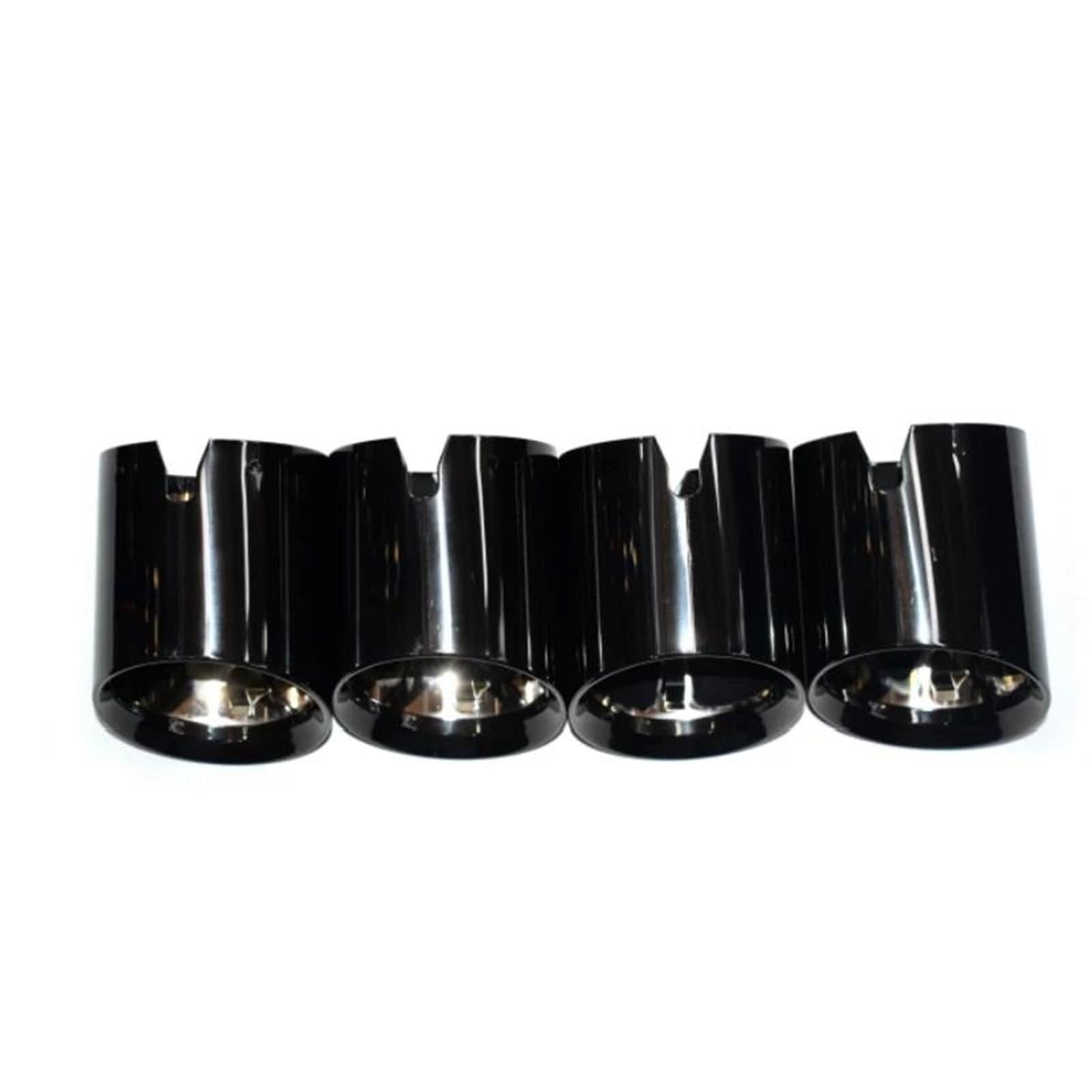 Car Exhaust Pipe For BMW For M2 For M3 For M4 Tailpipe G80 G81 G82 G83 G87 Black Stainless Steel Muffler Exhaust Pipe Tip Nozzle Head Car Tailpipe(4 pc)