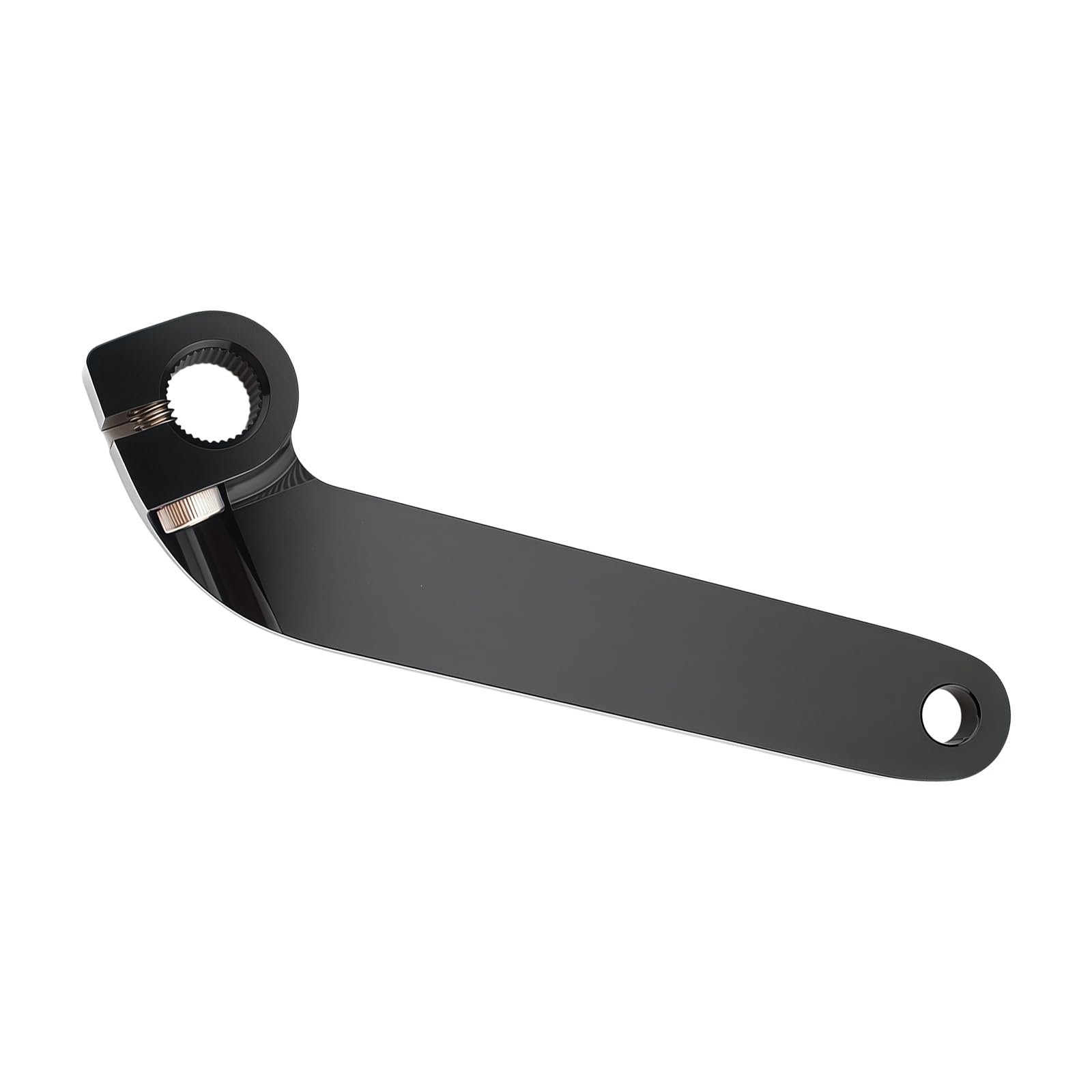 Woedpez Black Lightweight Aluminum Gear Shifts Rod Motorcycle Improve Part For Bike High Accuracy Machining Optimal Riding Comfort Bike Change Lever