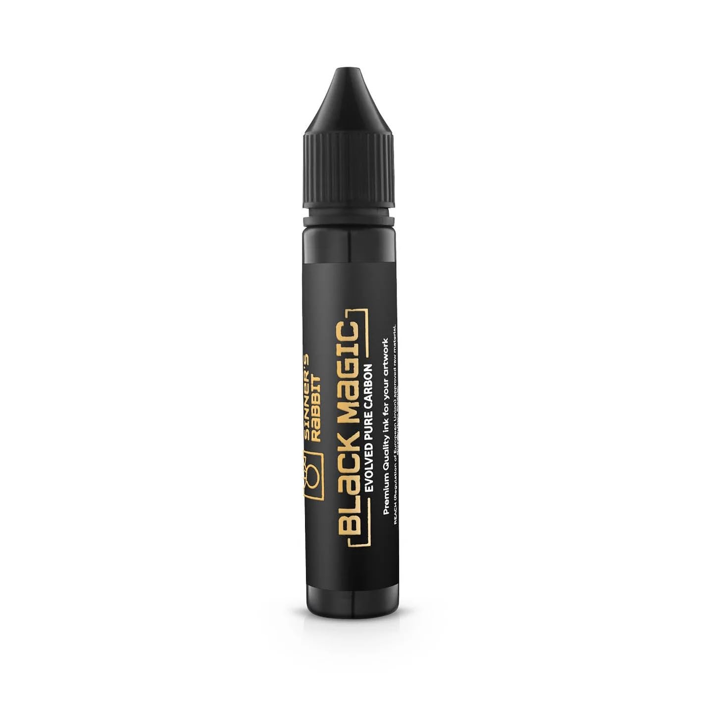 Sinner’s Rabbit Black Tattoo Ink - Professional Pigment for Outlining, Shading, & Blending – Black Magic Ink Tattoo - 1 oz Bottle-picture-20