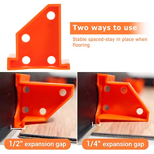 DOITOOL 20Pcs Espaçador para A Instalação de Piso Laminado De Madeira Pisos de Vinil Prancha de Made