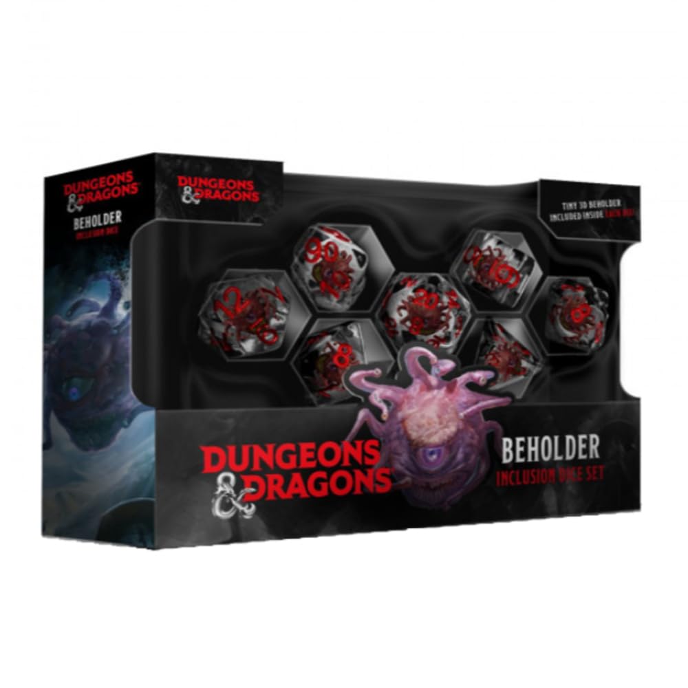 Dungeons & Dragons - Set di dadi in resina Beholder