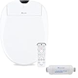 S1000-EW & SWF44 Bundle - Advanced Bidet Elongated Toilet Seat for Elongated Toilets with Premium Carbon Water Filtration System