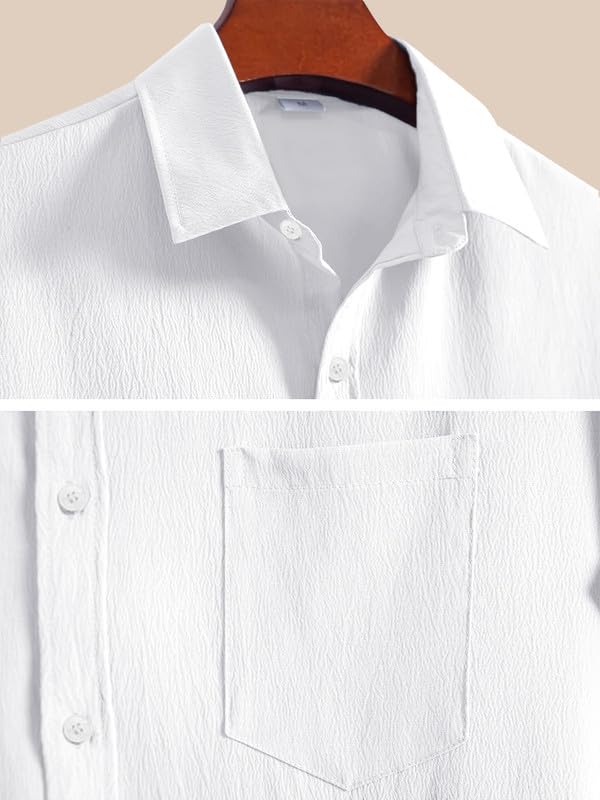 Image of Tee Projekt Textured Shirts for Men || Casual Shirt for Men || Comfortable and Stylish for Every Wardrobe