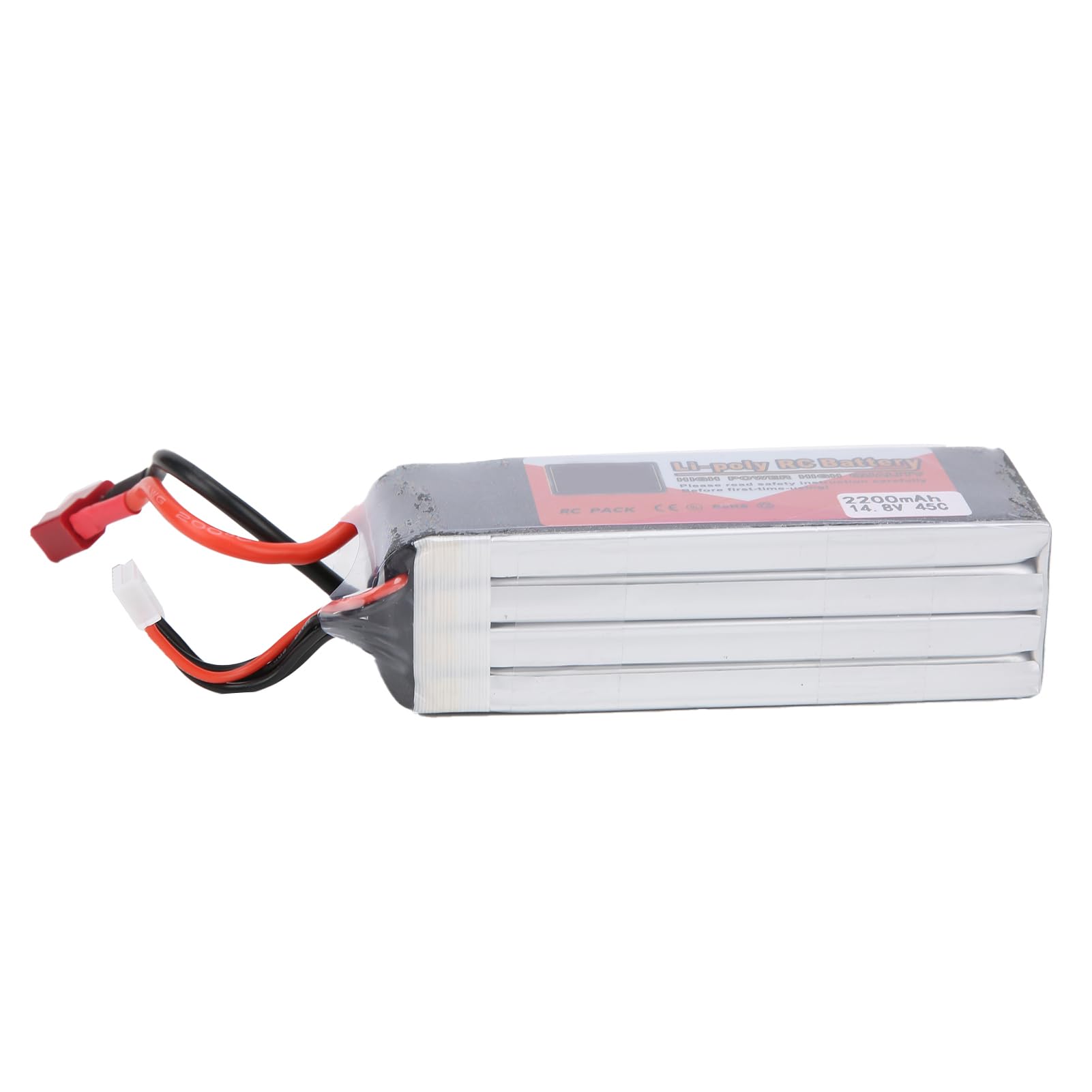 Alomejor Batteria Lipo 2200mAh 45C 4S per Auto RC, Prestazioni di Scarica Elevate per la Massima Conversione di Energia per Auto/aerei Telecomandati