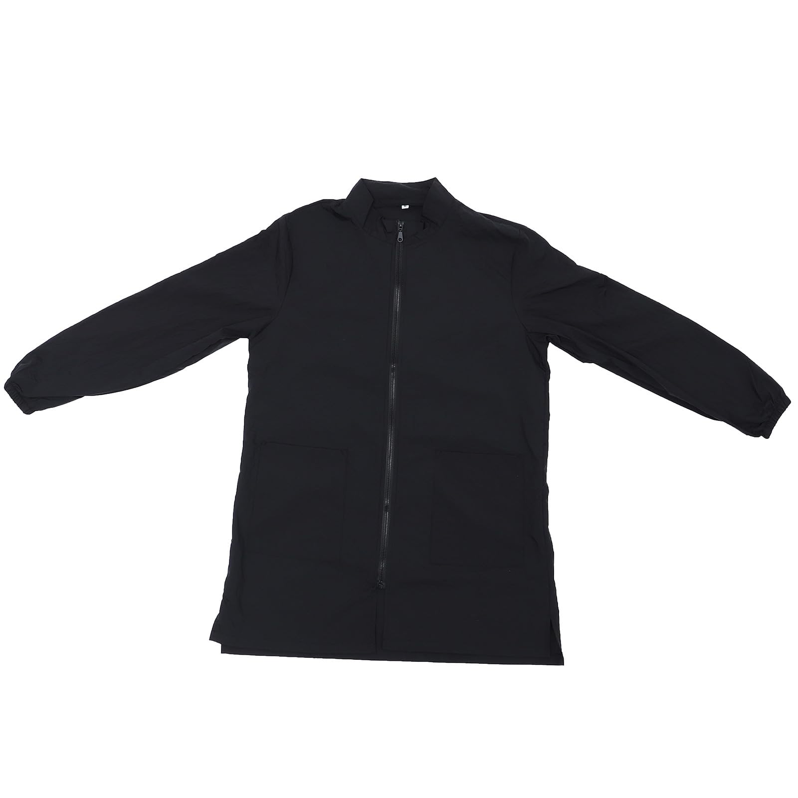 Tablier imperméable noir en nylon pour salon de toilettage et esthéticienne