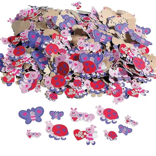 Love Bug Adhesive Foam Shapes - Crafts for Kids and Fun Home Activities