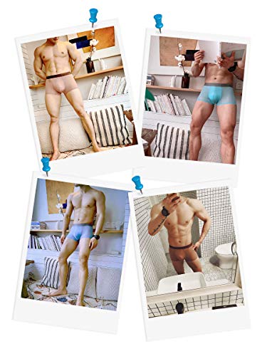 GAOGAO Breathable Ice Silk Men's Underwear Sweat Absorbing Fitness Sport Boxer Briefs Fast Drying2
