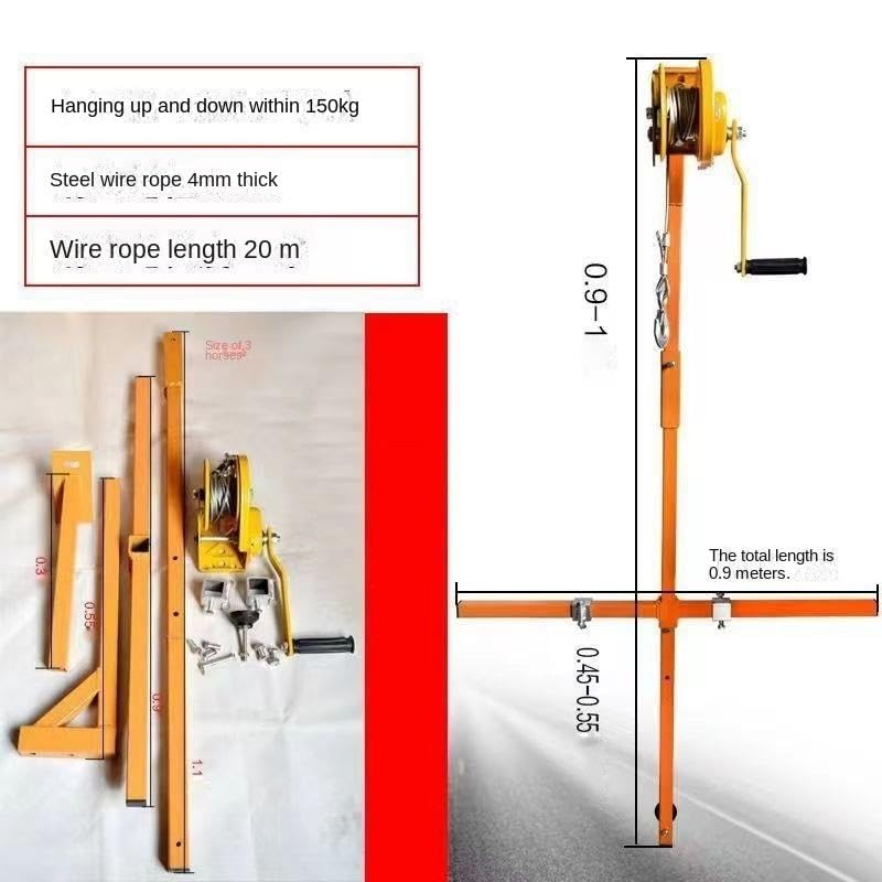 Polipasto manual para aire acondicionado 1200 LB miniatura 2