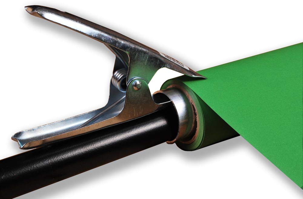 Hintergrundkarton, 10m lang x 2.72m breit grün 160g/m² Papierhintergrund