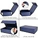 Aimyoo Navy Blue Collapsible Gift Box with Magnetic Closure Lids 10.5x7x3 in, Medium Bridesmaid Groomsman Proposal Boxes, Rectangle Present Box for Graduation Birthday Storage (1 Pack)