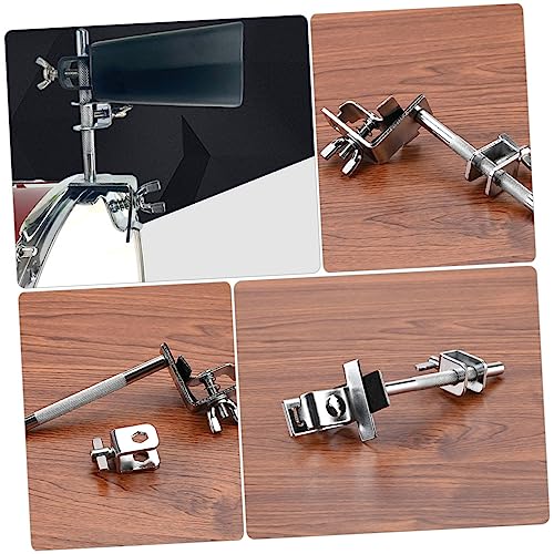 Drum Kit Cowbell Clamp Soporte de extensión para Cowbell para Bombo Fácil de instalar para accesorios de percusión Material de alta dureza para uso a largo plazo miniatura 3