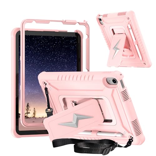 Étui iPad 10e génération antichoc coque robuste 10.9 pouces 2022 TPU avec support