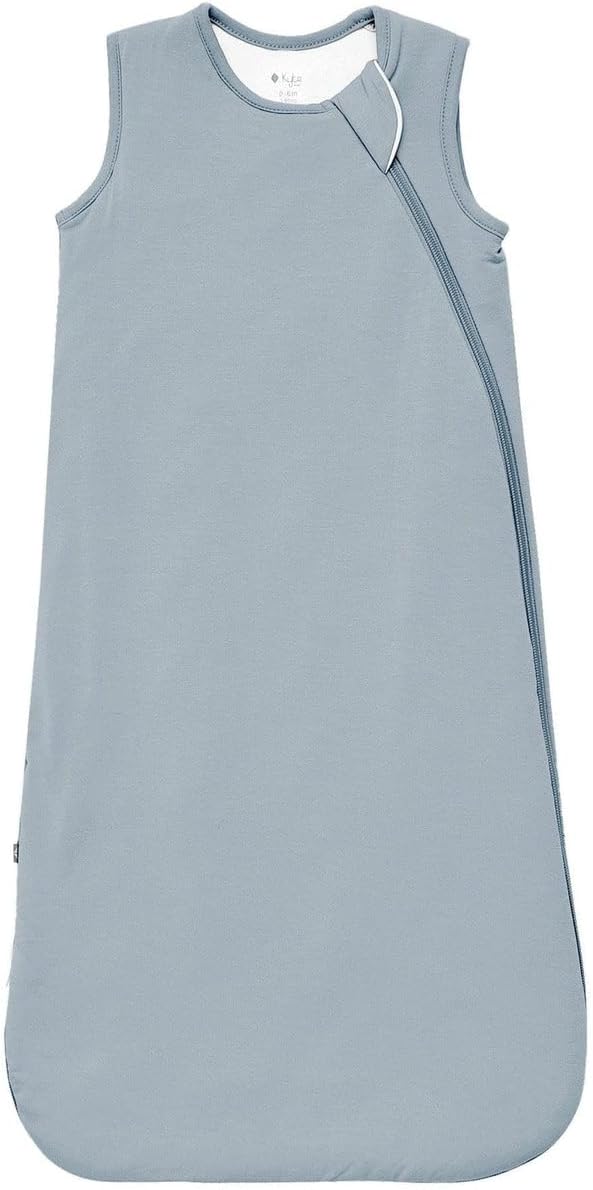 KYTE BABY Saco de dormir 1.0 TOG, rayón hecho de manta portátil de bambú, cremallera doble para bebés y niños pequeños, artículos esenciales para la guardería