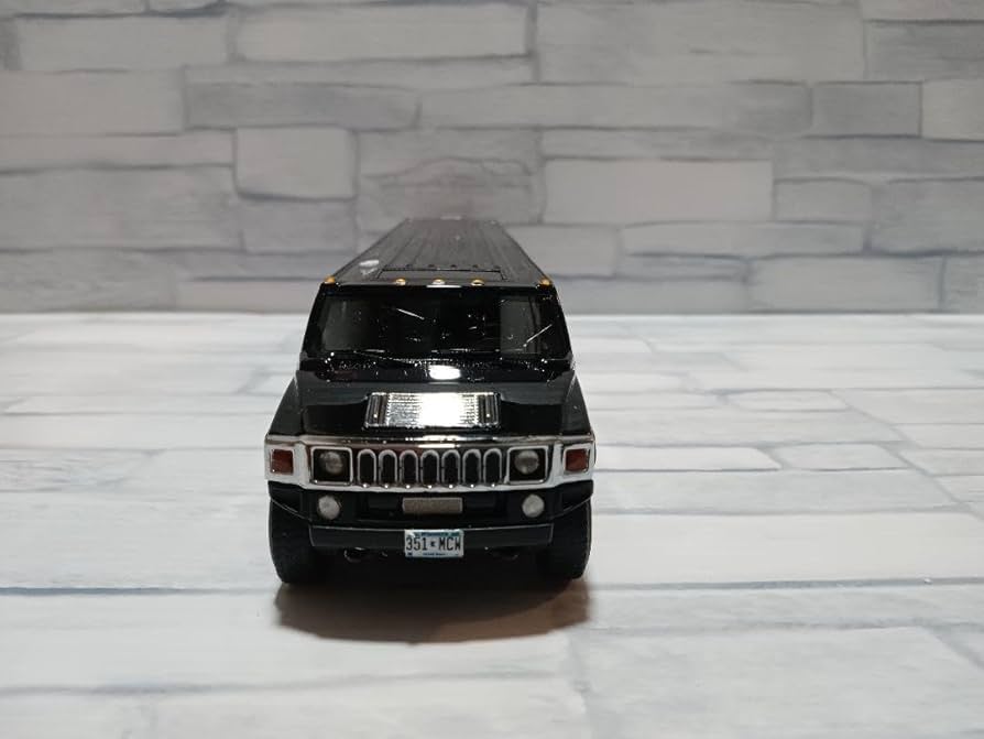 1/43 NEO　ハマーH2 ストレッチリムジン　ミニカー　ブラック　模型 1/43 NEOハマーH2 ストレッチリムジンミニカーブラック模型