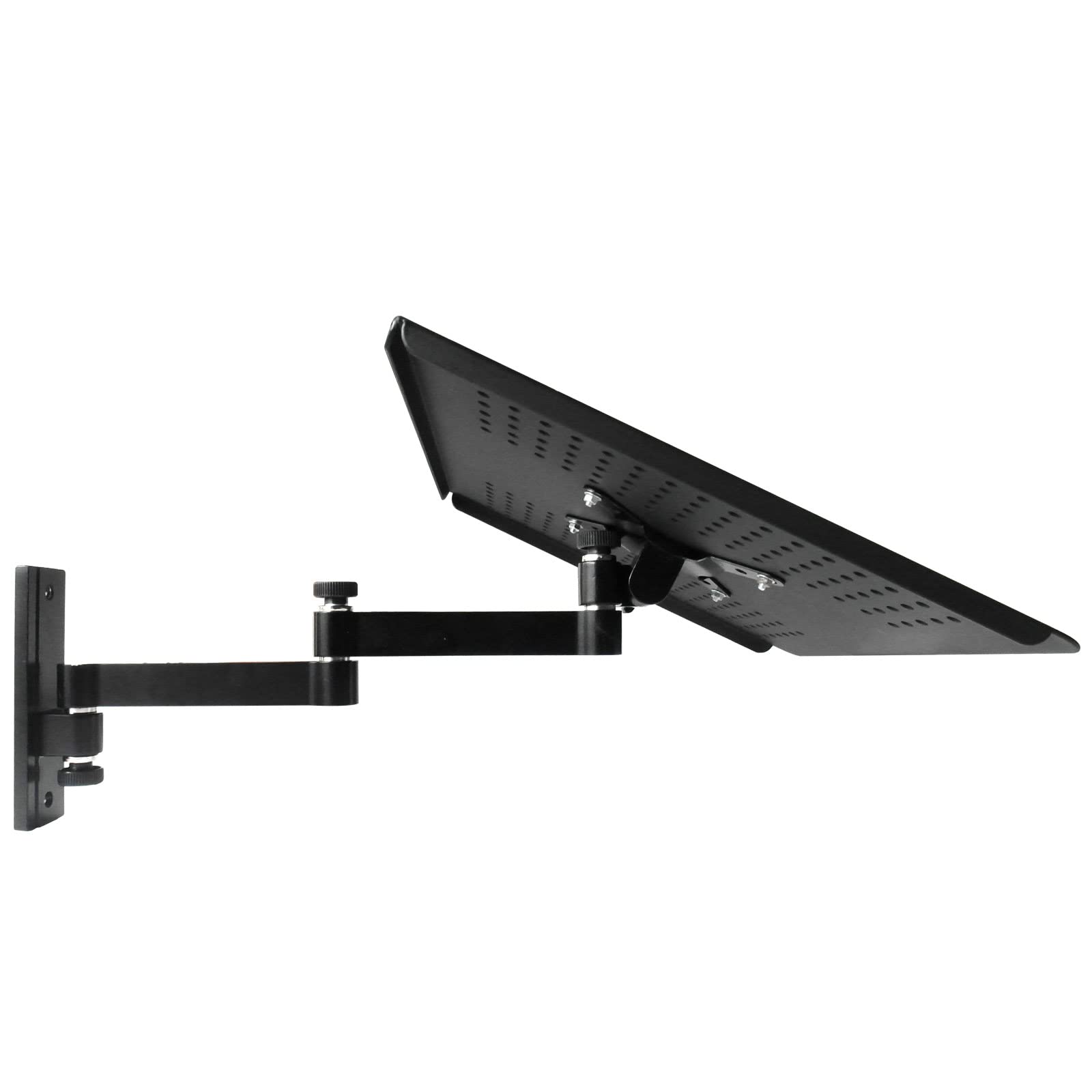 Drall Staffa Universale per Il Montaggio a Parete - per Notebook Netbook Tablet PC - Nero - con Vassoio Adattatore per Notebook - Nero Modello: L52B-APBA