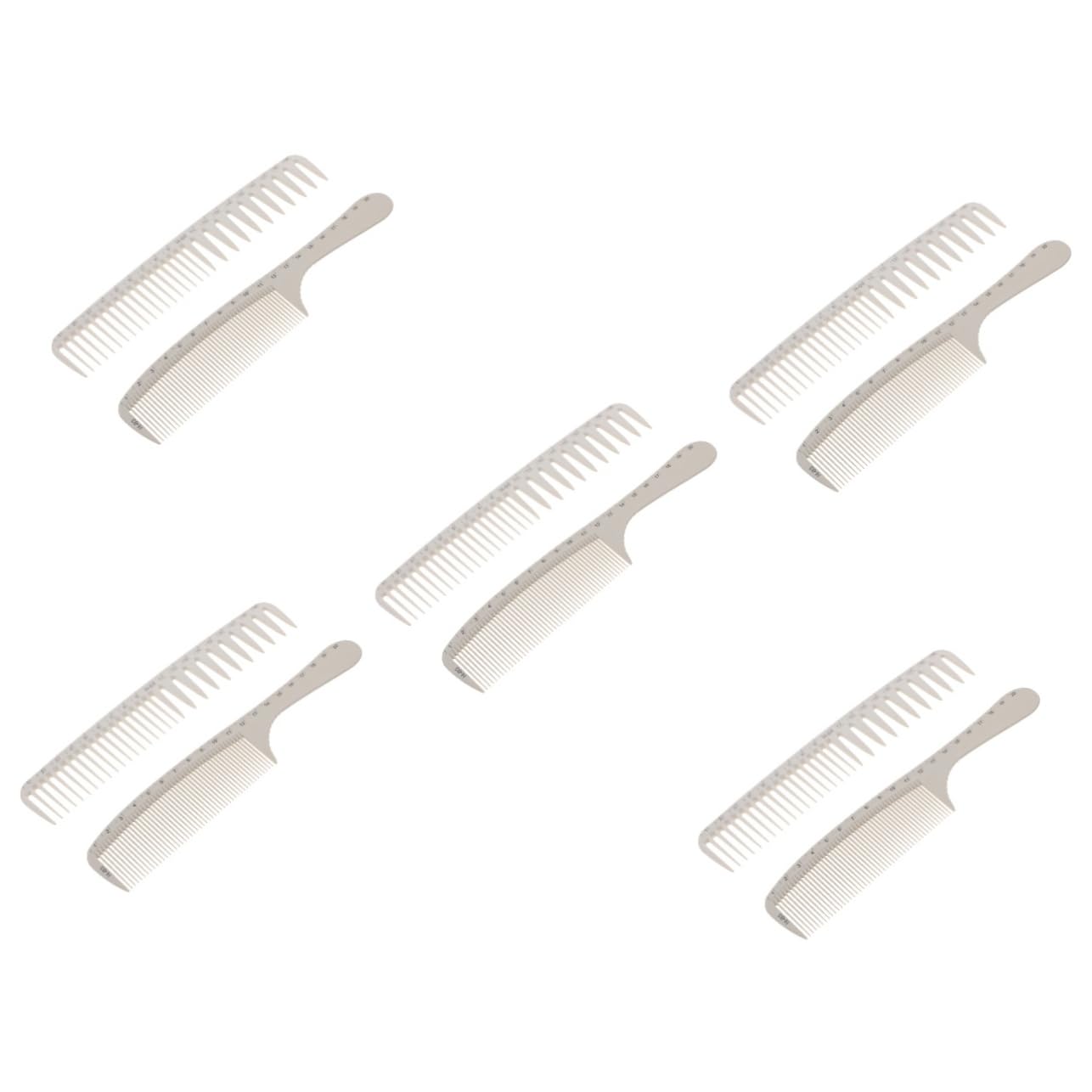 Beavorty 10stücke Haarschnittkämme Mit Feine Und Zähne Für Friseure Zum Schneiden Färben Und Stylen Von Haaren Leicht Und Tragbar Professionelles Styling-tool