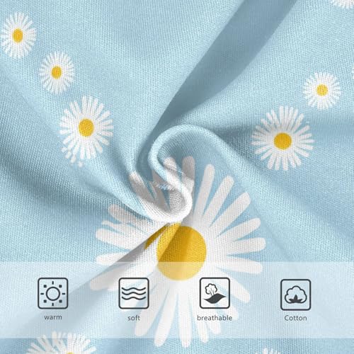 White Daisy Yellow Toddler Girls's Underwear 2T 202c14433