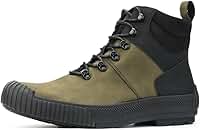 WEOOAR Botas De Caminhada Masculinas Para Trilhas Ao Ar Livre, Mochilão, Montanhismo, Calçados Adequados Homens (Verde, 10)