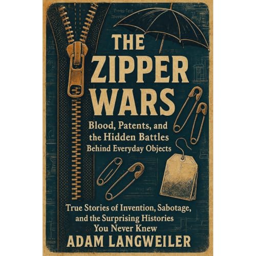 THE ZIPPER WARS: Blood, Patents, and the Hidden Battles Behind Everyday Objects Audiobook By Adam Langweiler, Adam DC cover a
