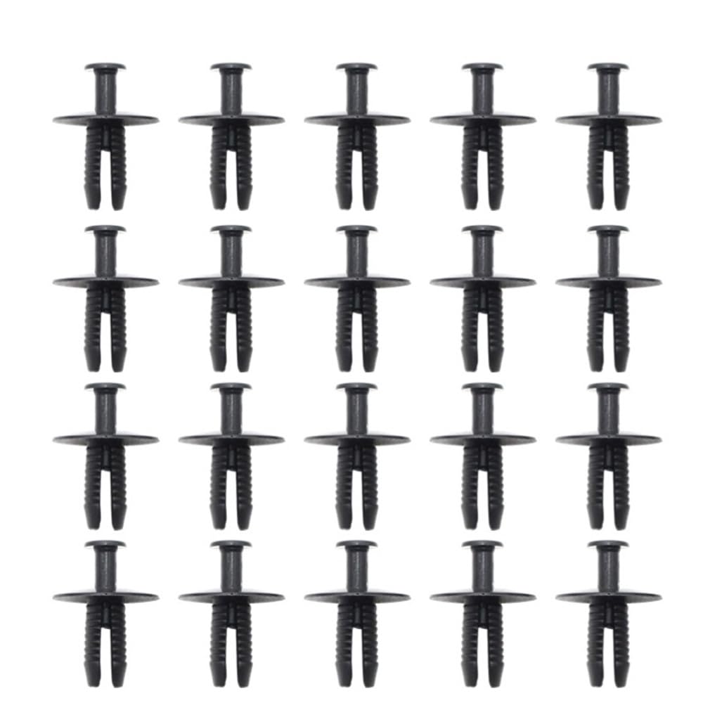 YTQMoreBNZ 20PCS OE#51118174185 51471911992 Bumper Trim Wheelhouse Liner Push-Type Retainer Clip Rivet Compatible With BMW(51118174185 20PCS)