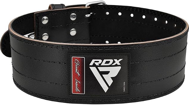 RDX RD1 Deri Ağırlık Kemeri Profesyonel Powerlifting ve Fitness Bel Kemeri