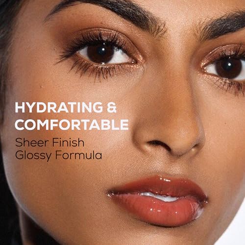 Image of INSIGHT Professional Hydrating Lip Gloss - Iced Latte | Non-Sticky, Long-Lasting Moisture & Shine | Infused with Vitamin E & Coconut Oil | Sheer, Glossy Finish | For Soft, Plump Lips (10g)