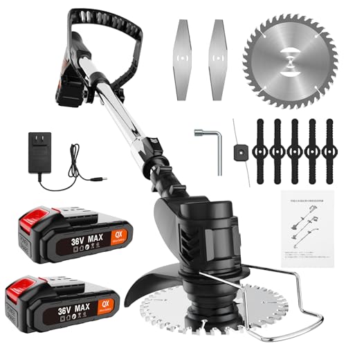 草刈り機 充電式【2025新モデル】草刈機 電動 バッテリー式 1880W高出力...