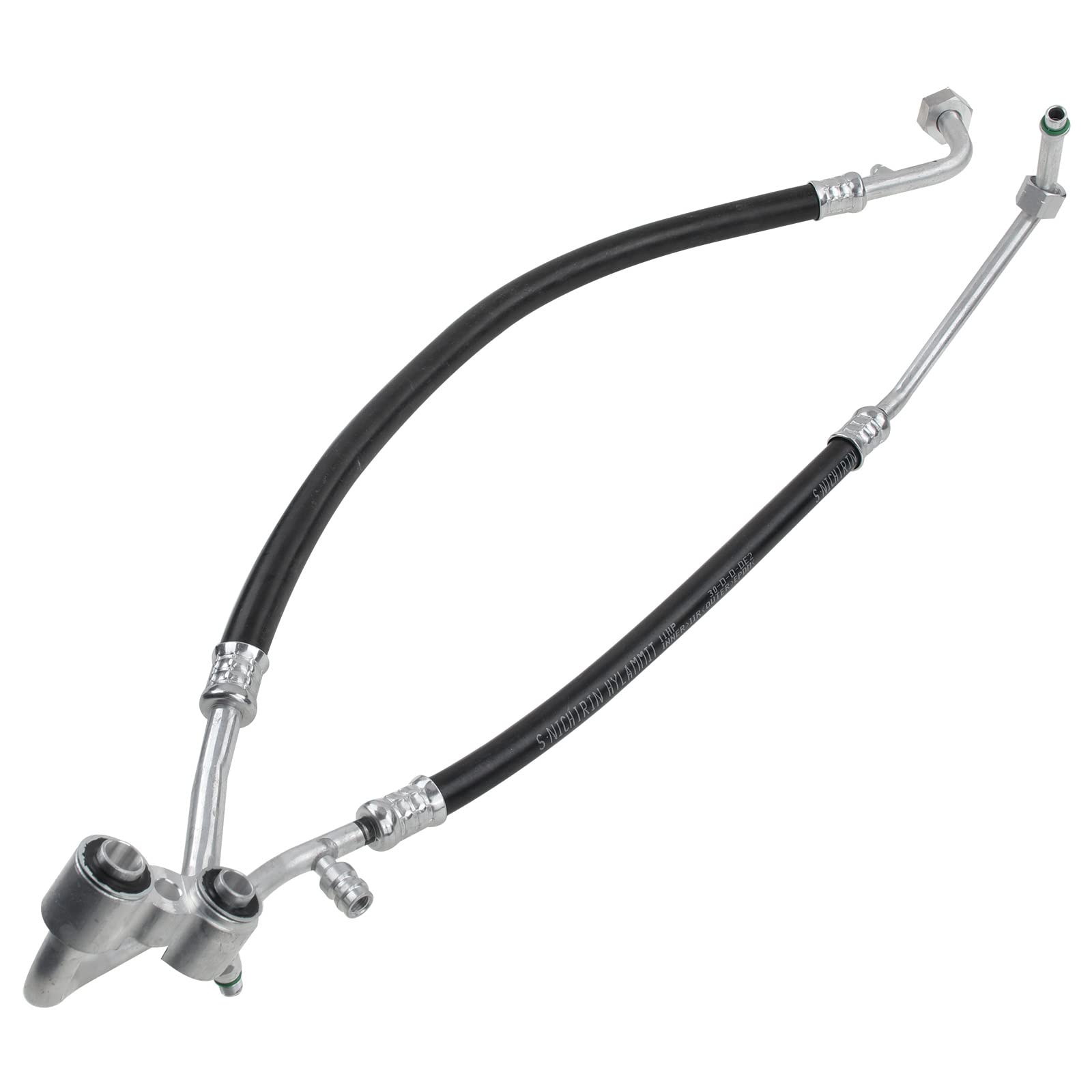 A-Premium A/C Manifold Suction and Discharge Hose Assembly Compatible with Chevrolet GMC C1500 C2500 C3500 K1500 K2500 K3500 1994 V8 5.0L 5.7L