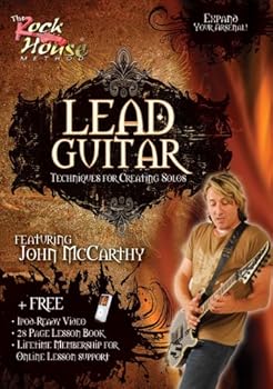 DVD John McCarthy, Lead Guitar Techniques for Creating Solos Book