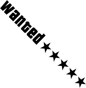 Car Window Sticker - Windshield Sticker | 5 Stars Car Body Decal, Motorcycle Car Body Sticker, Motor Decal Car Bumper Sticker Car Truck Reflective Decal