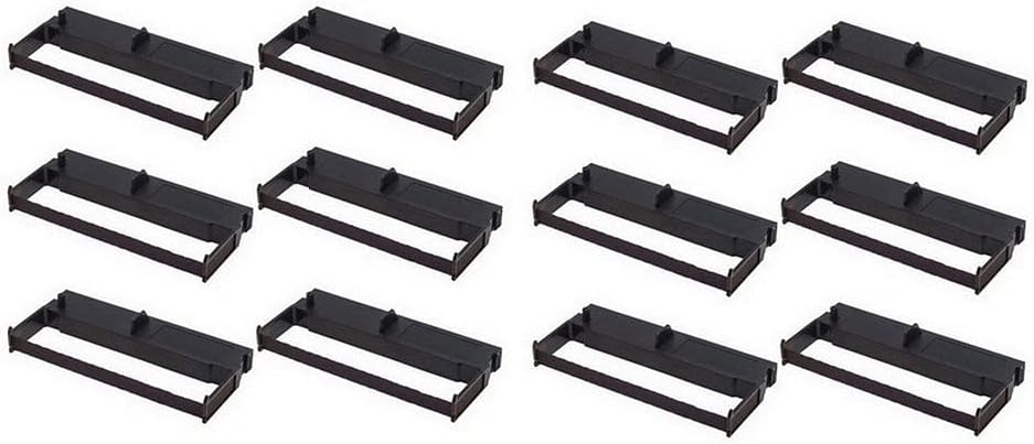 Compatible Replacement for 875/M875 Black P.O.S. Printer Ribbons (12/PK) (ERC-35BK_12PK)