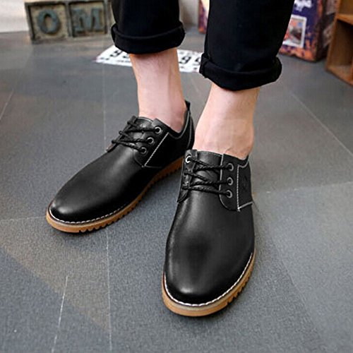 Zicac Scarpe maschili in pelle stile casuale