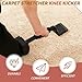 Estleys Economy Carpet Knee Kicker, Carpet Stretcher Knee Kicker, Non-Adjustable Carpet Stretcher Tool, Professional Carpet Installation Kit, Carpet Stretcher Tool Kit Combo (1)