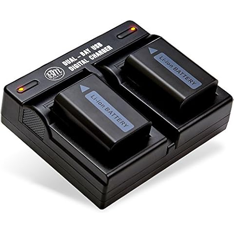 BM Premium Dual Battery Charger for Sony Cameras Cover