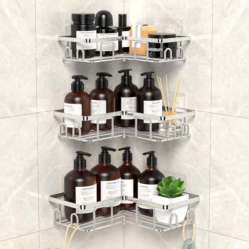 UUlioyer Duschablage Ohne Bohren Ecke, Duschregal aus Edelstahl SUS304,...