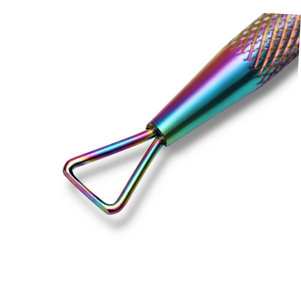 Ipetboom Gel Nail Polish Remover Triangle Cuticle Pusher Peeler Scraper Lightweight and Portable Manicure and Pedicure Tool