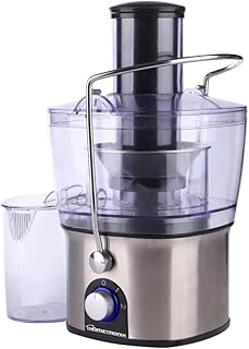 HomeTronix Electric Juicer Fruit Vegetable Citrus Juice Extractor 700W Centrifugal Power Two Speed Whole Fruit Healthy Integrated Juice & Pulp Collectors Easy to Clean Safety Lock, Extra Wide Chute