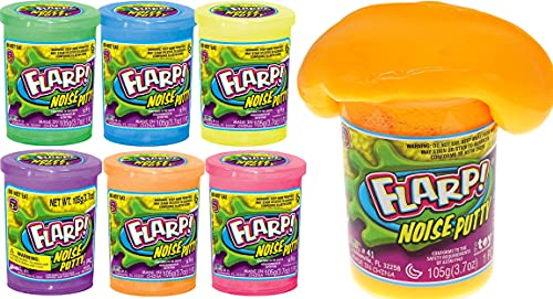 JA-RU Flarp Noise Putty Fidget Toy (6 Pack) – Scented Sensory 10041-6s