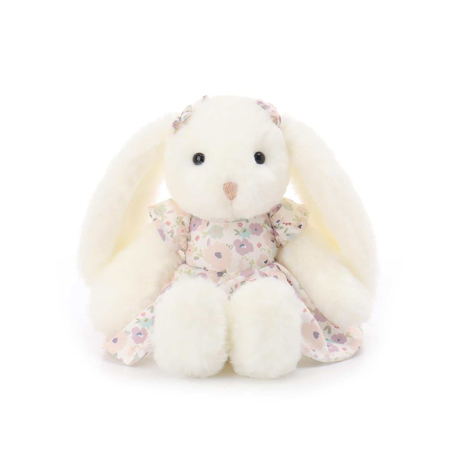 Apricot Lamb Rory Bunny Rabbit Plushies Stuffed Animals for Baby Girl and Boy, Soft Cute Plush Toys for Kids, 6.7 Inches - Image 2