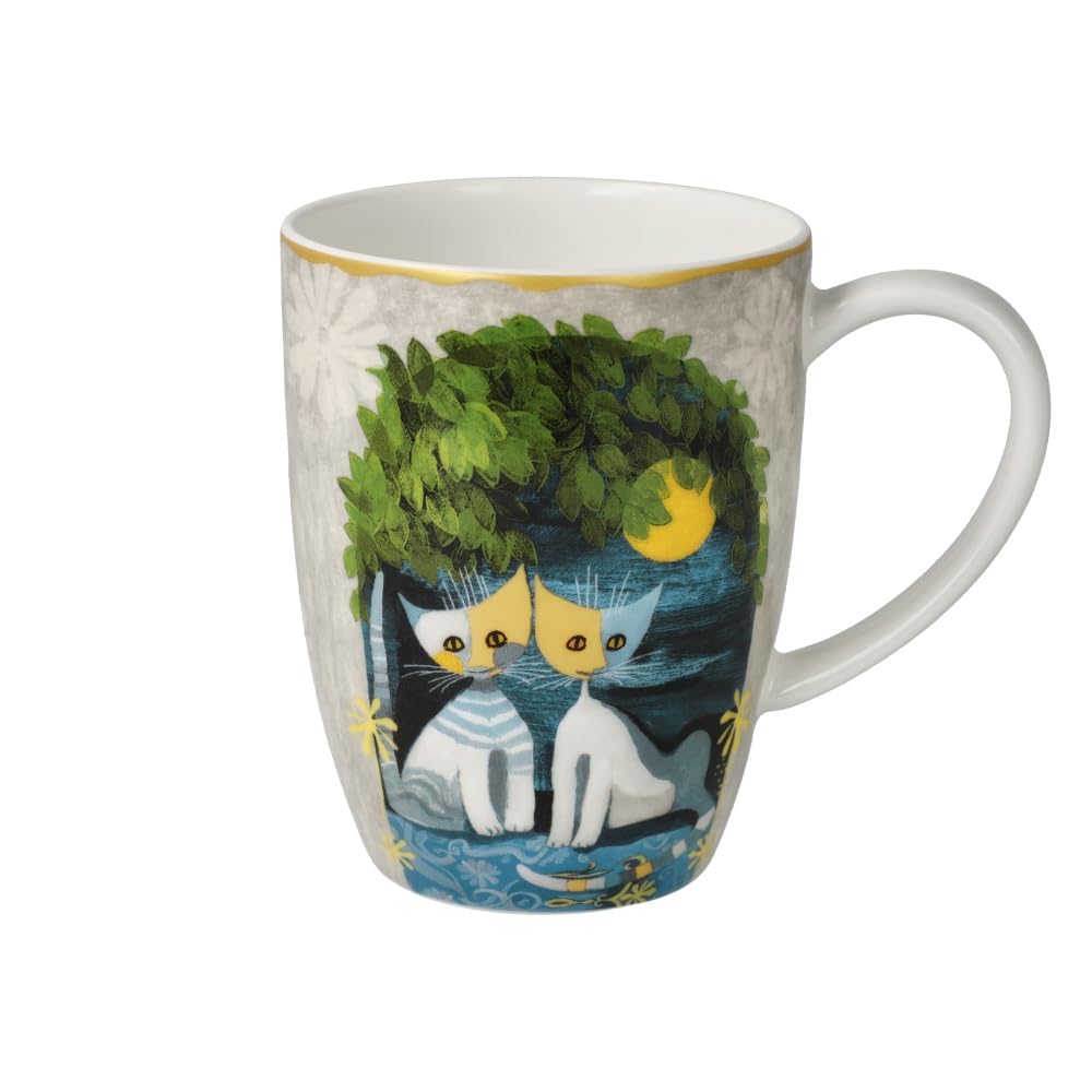 Rosina Wachtmeister  Al Chiaro Di Luna Cat Mug