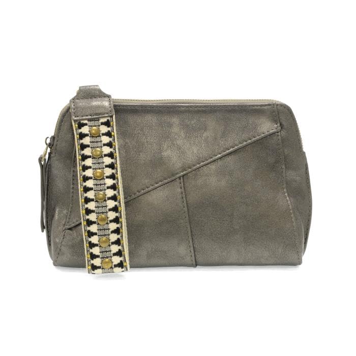 Image of Joy Susan Woven Strap Crossbody: Gigi Wristlet