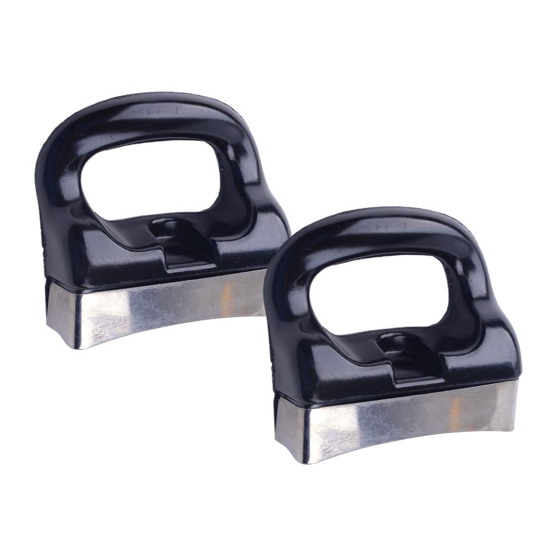 2Pcs Metal Pressure Pan Cooker Steamer Sauce Pot Replacement Short Side Handle for Home Bakelite & Metal