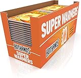 HotHands Body & Hand Super Warmers - Long Lasting Safe Natural Odorless Air Activated Warmers - Up to 18 Hours of Heat - 54 Individual Warmers