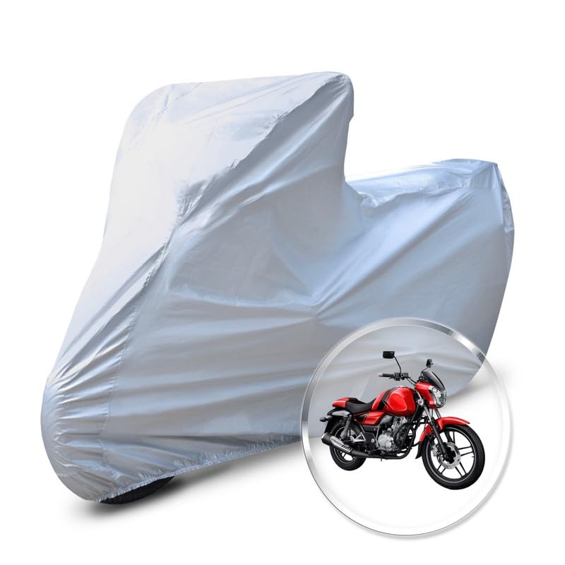 Image of Neodrift 'CrystalMax' Bike Cover for Bajaj V15 (All-Weather Motorcycle Protection, Water & UV Resistant, Dustproof, Windproof).