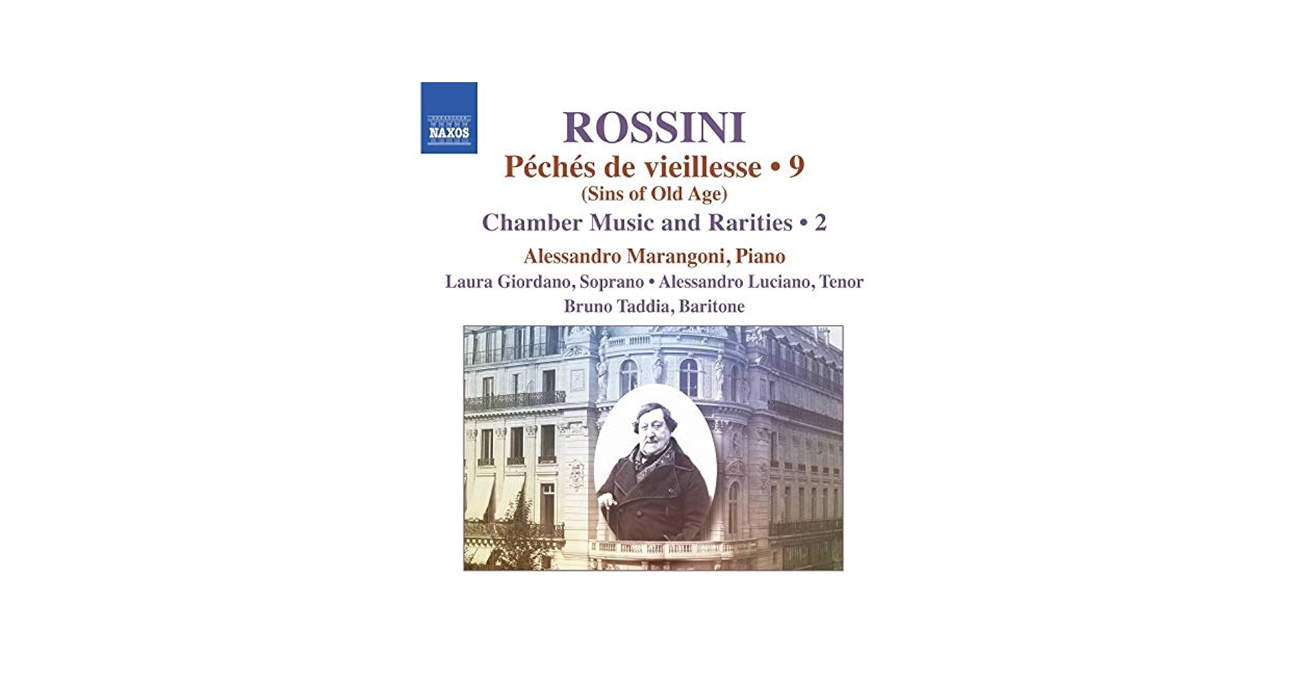 ロッシーニ　老いの過ち　8CDs ロッシーニ：《老いの過ち》（ソロ・ピアノ作品全集） [直輸入盤