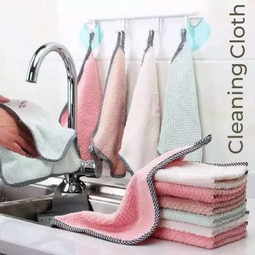 Epsilon Microfiber Cleaning Cloth, 5 Pcs 25 x 25 cm MultiColor Items