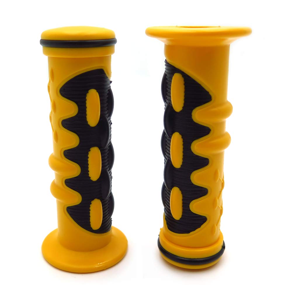 XH4076- Comfort Yellow Gel Hand Grips 25mm 1" Compatible with Sportsbike Motorcycle ATV KTV CB